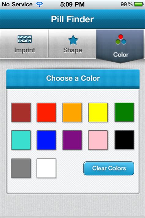 Refine by color or shape if too many results display. . Pill finder com